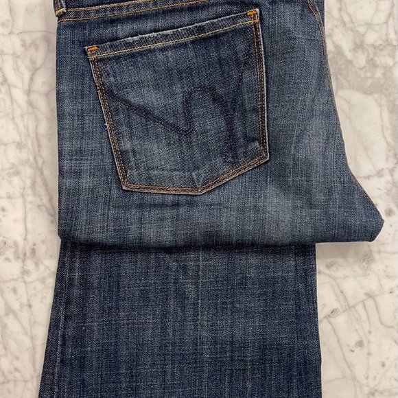Citizens of Humanity Ingrid #002 Low Waist Flare Stretch Jeans Women's Size 28 - Picture 7 of 11